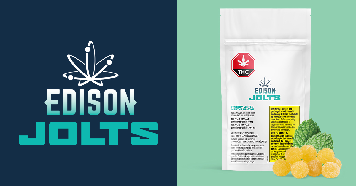 Organigram Launches Edison JOLTS, Reinvents the Ingestible Extract